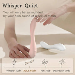 DRY WELL G-Spot Heating Rose Vibrator