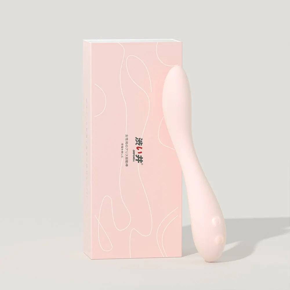 DRY WELL G-Spot Heating Rose Vibrator