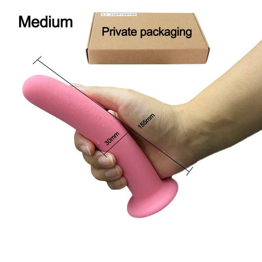 3-Piece Silicone Anal Plug Set – Beginner-Friendly Butt Plugs with Suction Cup for Prostate Massage