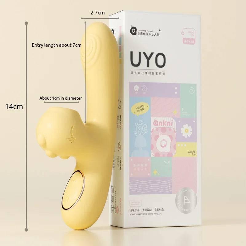 Rabbit Vibrator with Clitoral Sucking Stimulation - Passion Pulse Adult