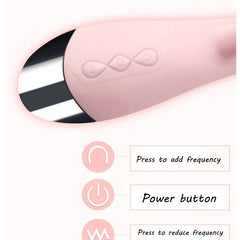 Waterproof  Stick Dildo Vibrator – G-Spot & Clitoral Stimulator