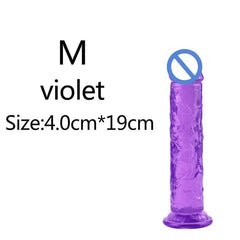 Affordable Realistic Jelly Dildo – 6 Sizes