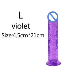 Affordable Realistic Jelly Dildo – 6 Sizes