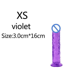 Affordable Realistic Jelly Dildo – 6 Sizes