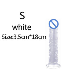 Affordable Realistic Jelly Dildo – 6 Sizes