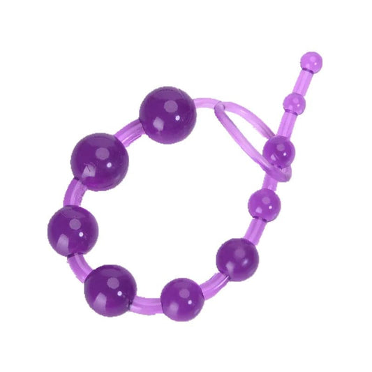 10 Beads Anal Silky Sensation - 10-Bead Silicone Pleasure String