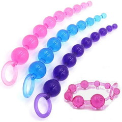 10 Beads Anal Silky Sensation - 10-Bead Silicone Pleasure String