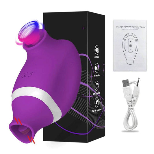 2-in-1 Clitoris Sucking & Vibrating Egg