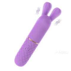 Fast Orgasm Mini Rabbit Bullet Vibrator for Women 10 Speed Clitoris Stimulator Rechargeable Masturbation Sex Toy for Adult Goods