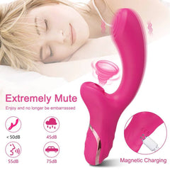 Powerful Clitoral Sucking & Dildo Vibrator – 20 Modes for G-Spot & Vagina Stimulation