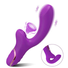 Powerful Clitoral Sucking & Dildo Vibrator – 20 Modes for G-Spot & Vagina Stimulation