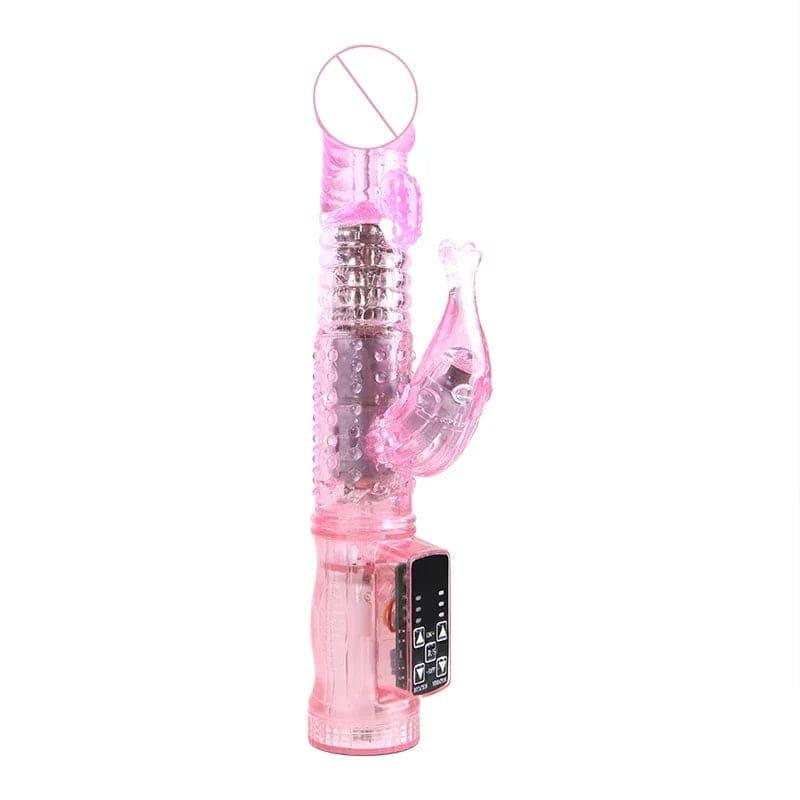 Powerful Thrusting Rabbit Vibrator – Realistic G-Spot & Clitoral Massager - Passion Pulse Adult