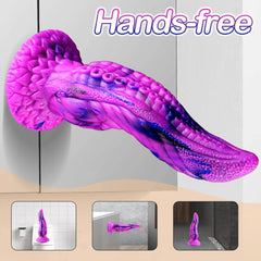 Silicone Monster Tentacle Dildo – Octopus & Dragon Design with Suction Cup