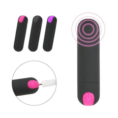 USB Rechargeable Mini Bullet Vibrator