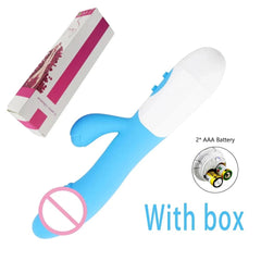 Beginner-Friendly Rabbit Vibrator – Powerful G-Spot, Clitoral, & Nipple Stimulator