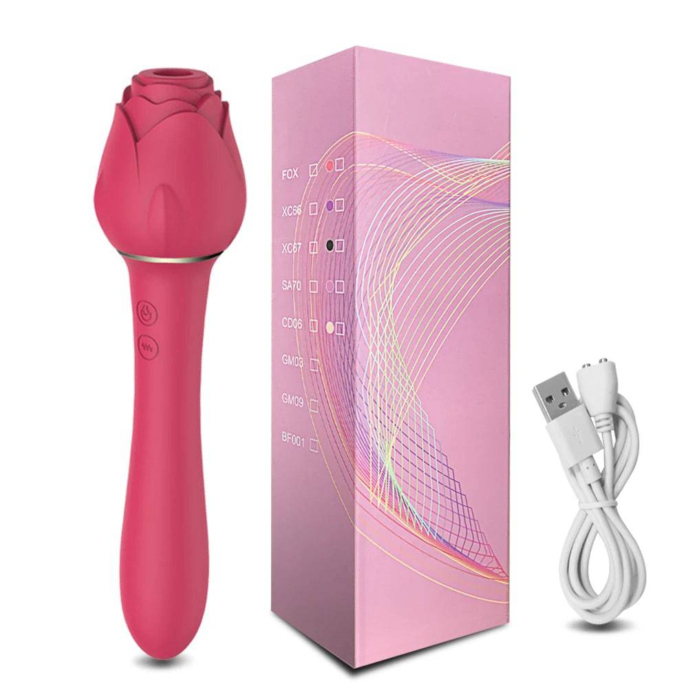 Rose Sucking Vibrator