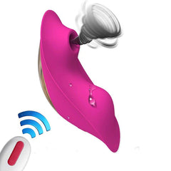 Wearable Sucking Vibrator 9 Mode Remote Control Sucker Vibrator Vagina Clitoris Stimulator Double motor Oral Sex Toys for Women