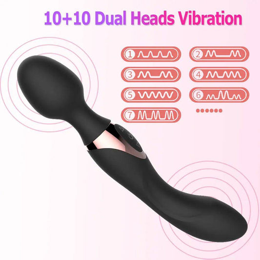 10-Speed USB Dual Motor Vibrator