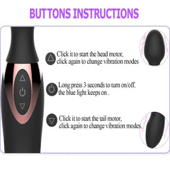 10-Speed USB Dual Motor Vibrator