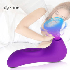 Clit Sucker Vibrator: Blowjob Tongue Suck, Licking G-Spot Massager, Clitoris Stimulator, Nipple Sucking - Erotic Sex Toy for Women