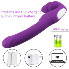 Dual Motor Strapless Strap-On Dildo Vibrator – G-Spot & Clitoral Stimulation for Couples