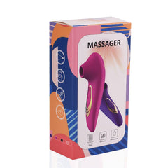 Rose-Shaped 5-Speed Clitoral Suction Stimulator