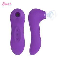 Sucking Vibrator for Women: Vacuum Clitoris Stimulator, G-Spot and Nipple Sucker - Female Sex Toy