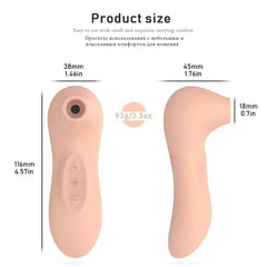 Sucking Vibrator for Women: Vacuum Clitoris Stimulator, G-Spot and Nipple Sucker - Female Sex Toy