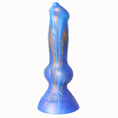 Soft Liquid Silicone Wolf Dog Dildo – Realistic Suction Cup Toy for Vaginal & Anal Play