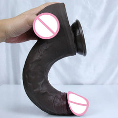 7cm Diam Huge Long Dick Realistic Dildo Soft Penis Suction Cup Anal Sex Toys For Woman Vagina Massager G Spot Masturbation Cock