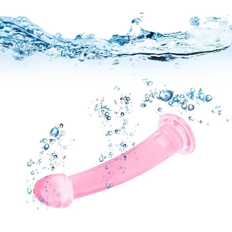 Soft Jelly Dildo with Suction Cup Crystal Masturbator for Women and Passion Pulse Adult Soft Jelly Dildo with Suction Cup Crystal Masturbator for Women and Passion Pulse Adult