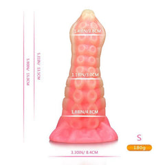 Monster Dildo with Powerful Suction Cup Octopus Tentacle Dick Sex Toy for Women Soft Elastic Skin Friendly Silicone Material