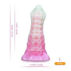 Monster Dildo with Powerful Suction Cup Octopus Tentacle Dick Sex Toy for Women Soft Elastic Skin Friendly Silicone Material