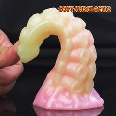 Monster Dildo with Powerful Suction Cup Octopus Tentacle Dick Sex Toy for Women Soft Elastic Skin Friendly Silicone Material