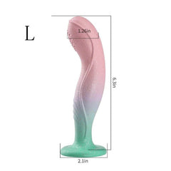 Realistic Liquid Silicone Horse Dildo – Huge Anal and Vaginal Toy for Women