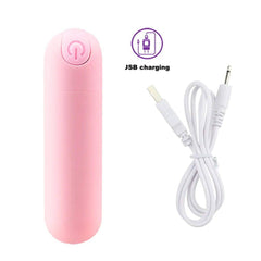 10-Speed Rechargeable Mini Bullet Vibrator – Clitoral, Anal & Vaginal Stimulator