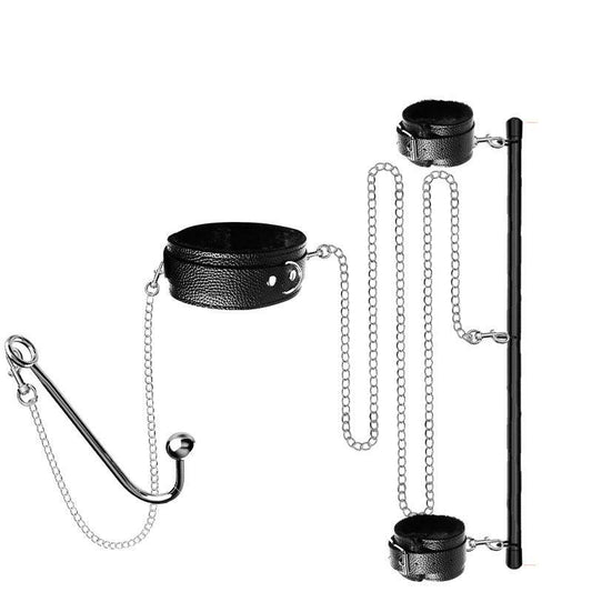 SM Iron Chain Collar Set