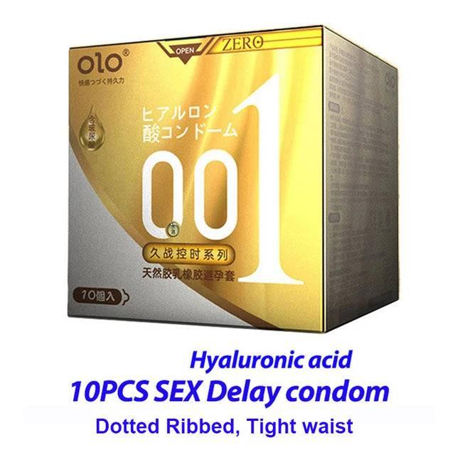 0.01mm Ultra-Thin Natural Latex Condoms - Passion Pulse Adult