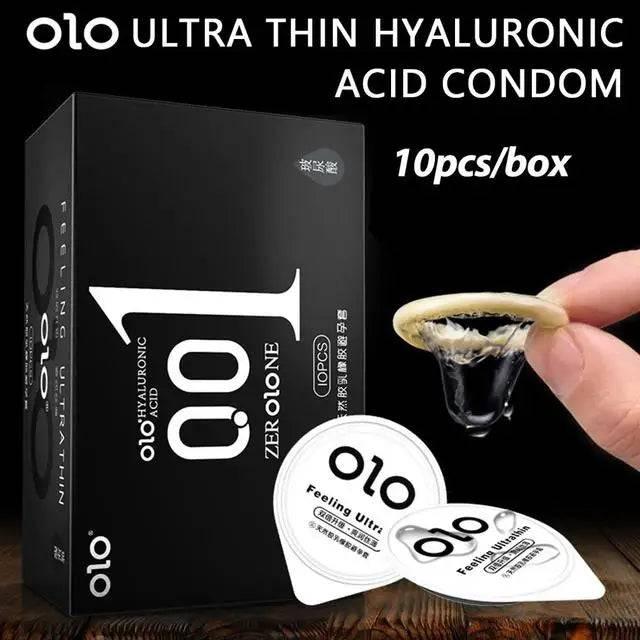 0.01mm Ultra-Thin Natural Latex Condoms - Passion Pulse Adult