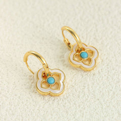 Chinese-style earrings with a luxurious and sophisticated vibe