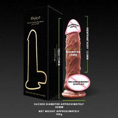 Realistic Dildo women - powerful suction cups, realistic soft skin and adult sex toys - perfect for masturbation!