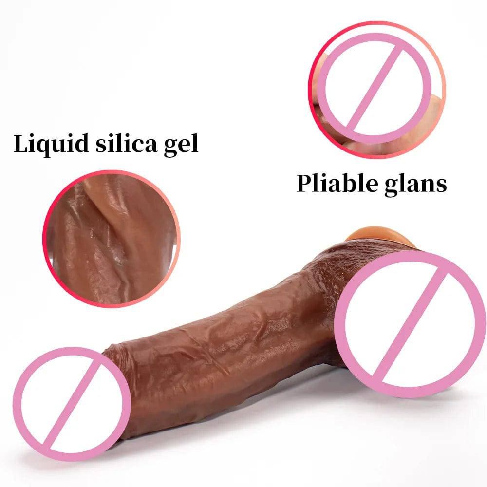 Realistic Penis Automatic Retractable Heated Swing Vibrator with Remote Control  Sex Toy for Woman Masturbator Dildo Adult shop - Passion Pulse Adult