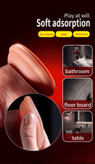 Realistic Penis Automatic Retractable Heated Swing Vibrator with Remote Control  Sex Toy for Woman Masturbator Dildo Adult shop - Passion Pulse Adult