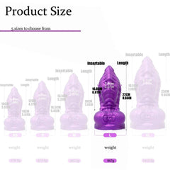 Oieffur Large Ejaculation Dildo With Enema Ball Squirt Liquid Purple Squirting Penis With Suction Cup Sex Toys For Men And Women