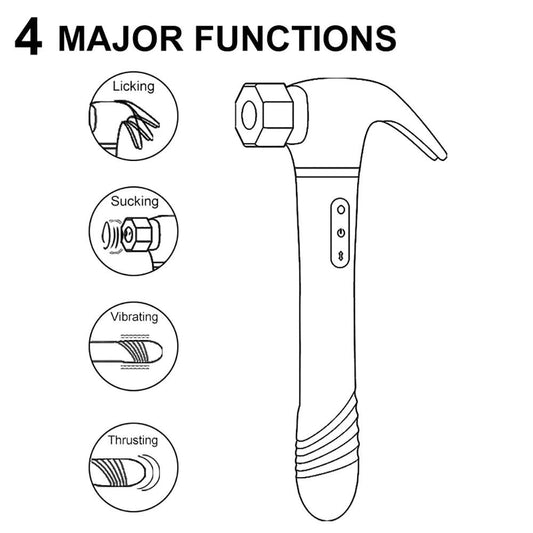 Multifunctional Hammer Vibrator