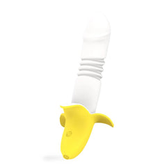 Powerful Telescopic Banana G-Spot Vibrator – Clitoral & Vaginal Massager for Women