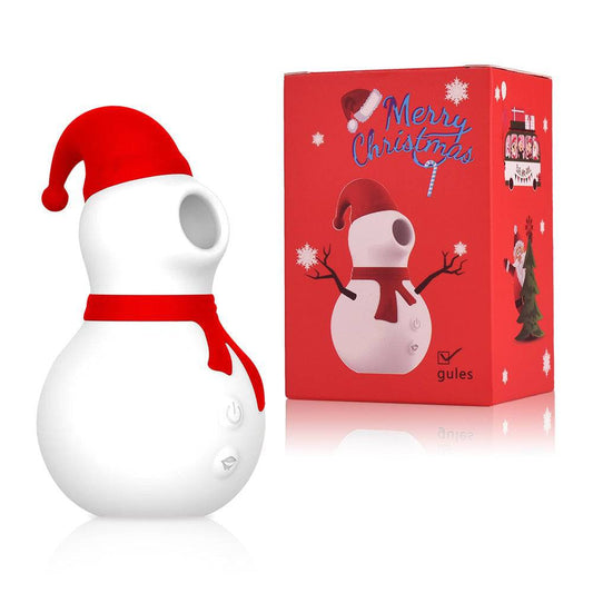 Christmas Snowman Rechargeable Electric Clitoral Stimulator