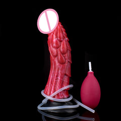 Passion Pulse Adult Monster Squirting Dildo - Silicone Ejaculation Toy for Ultimate Stimulation